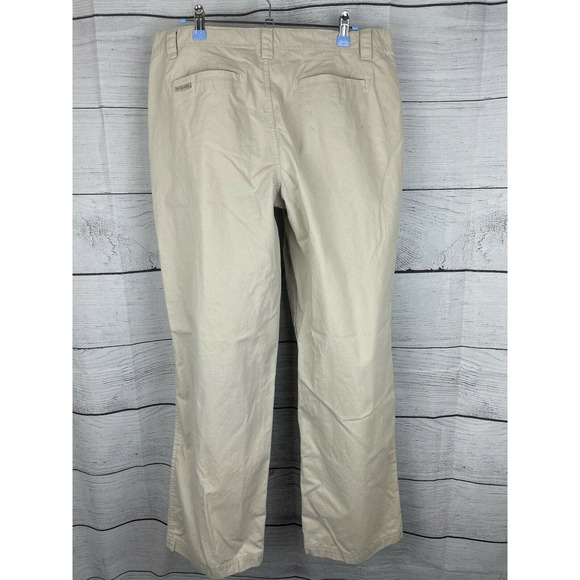 Columbia Chino Khaki Pants Size 12 Short - Picture 7 of 9